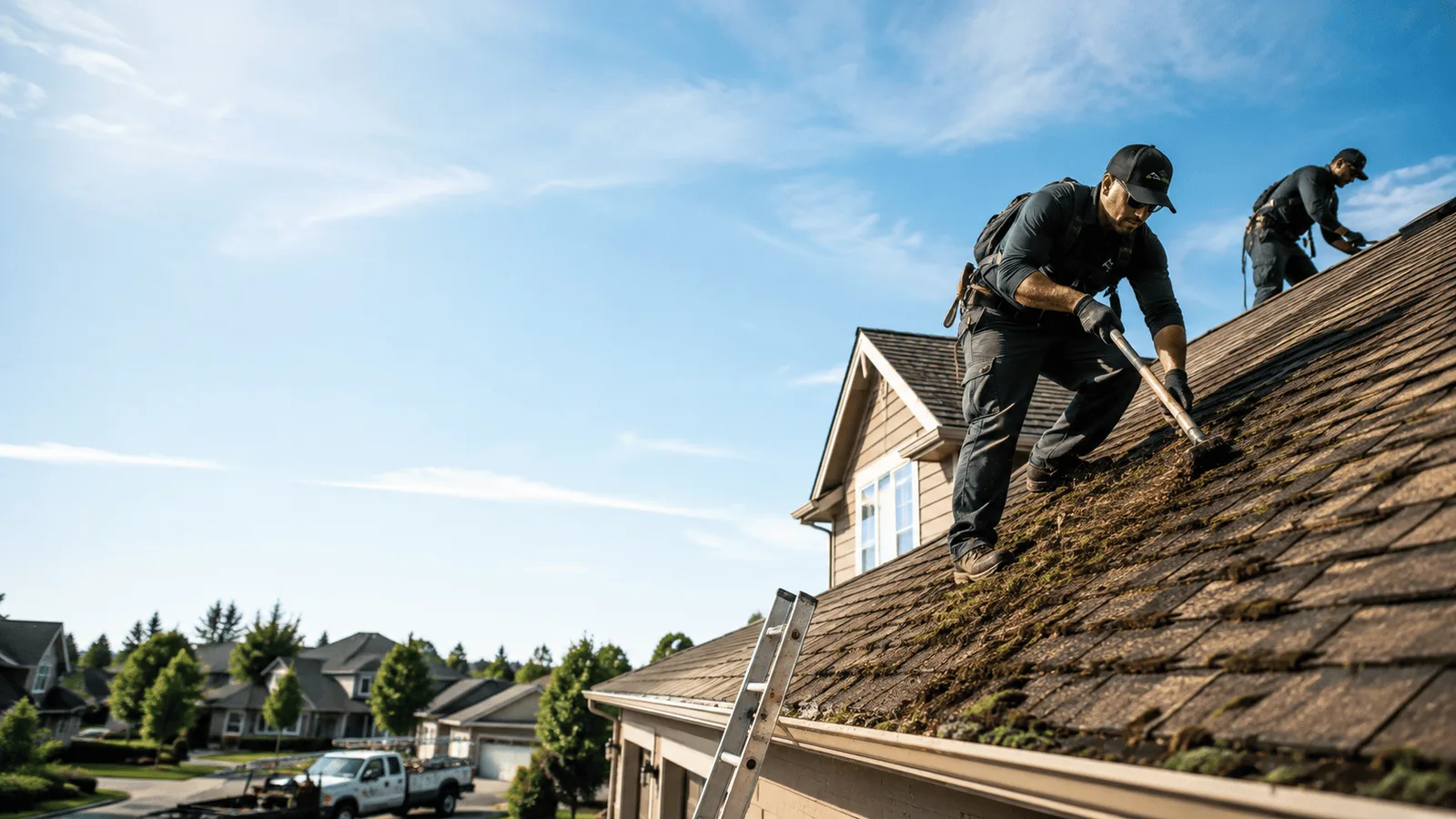 Roof Moss Removal in Brockport, PA near me